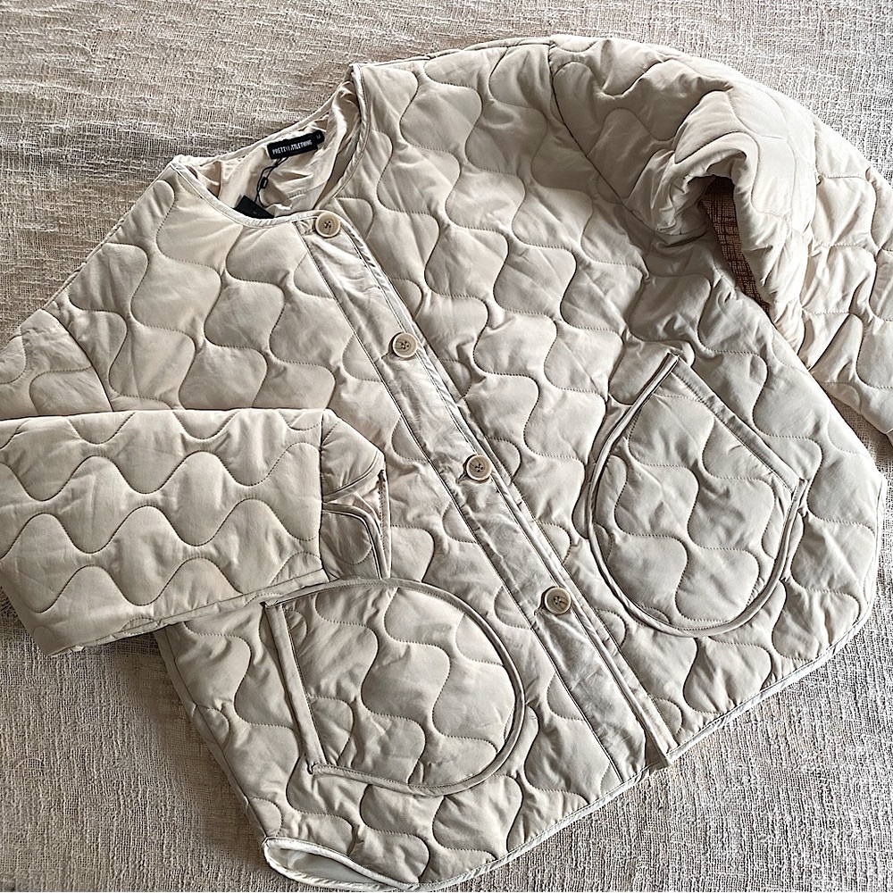 NWT PrettyLittleThing Oversized Quilted Puffer Jacket